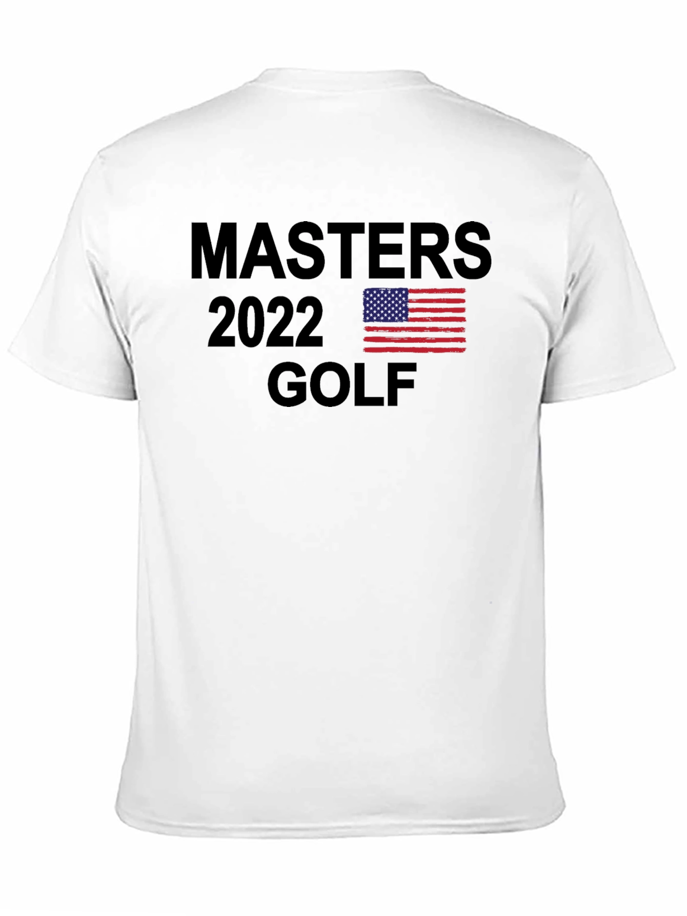 Black Masters 2022 Golf Graphic T-Shirt view 11