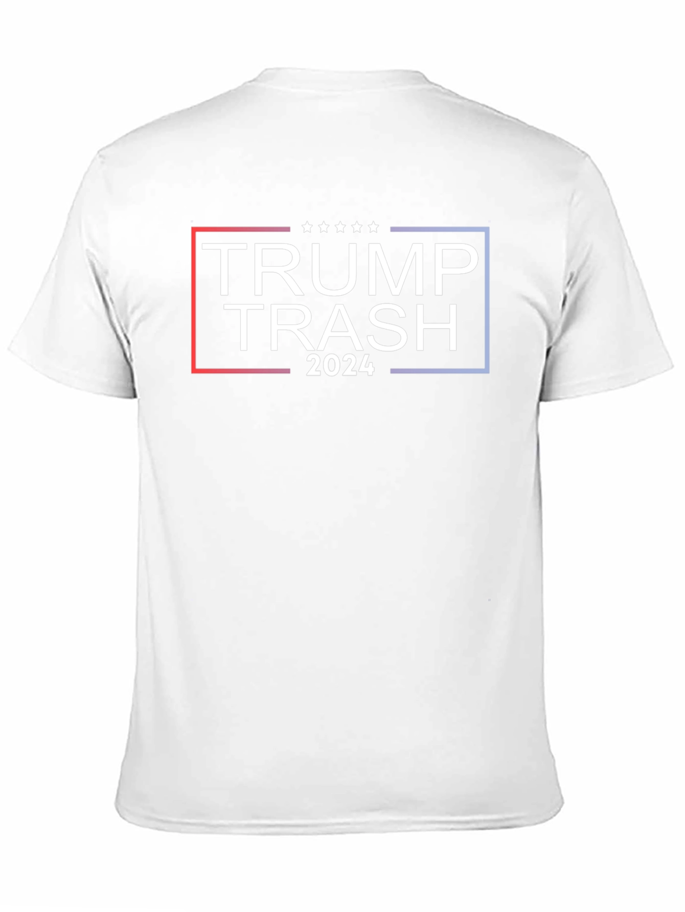 Black Trump Trash 2024 Graphic T-Shirt view 11