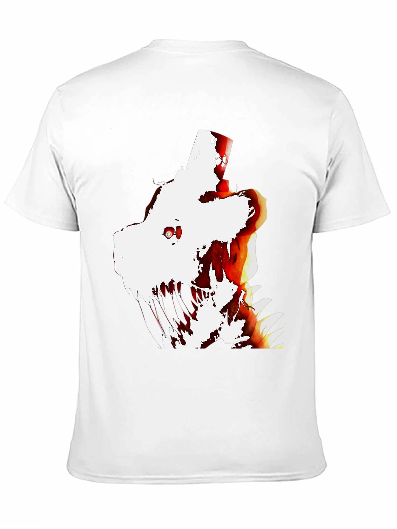 Black Abstract Graphic Print Crew Neck T-Shirt view 11