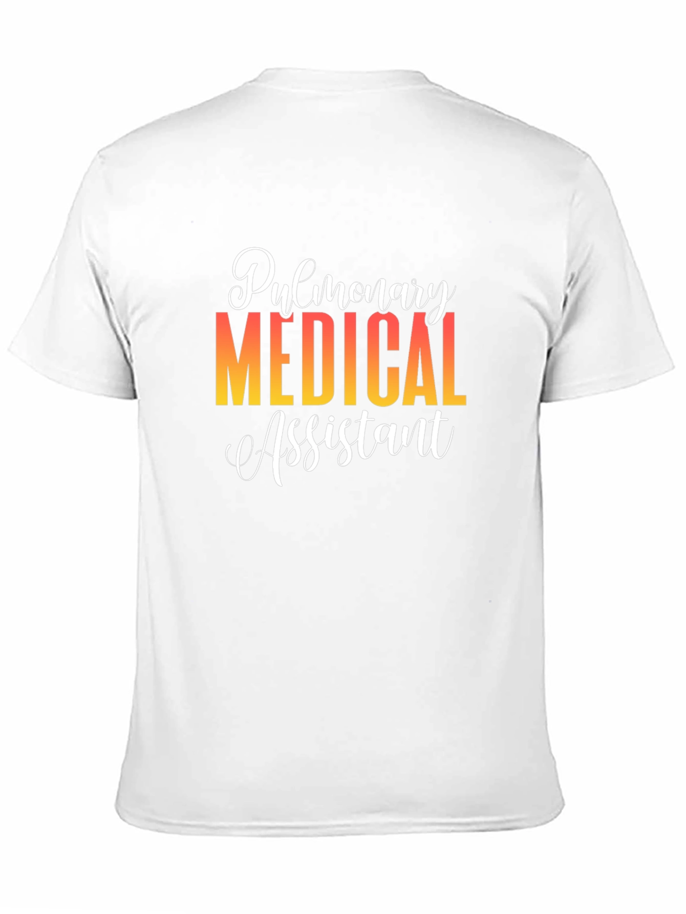 Black Pulmonary Medical Assistant Black T-Shirt view 11