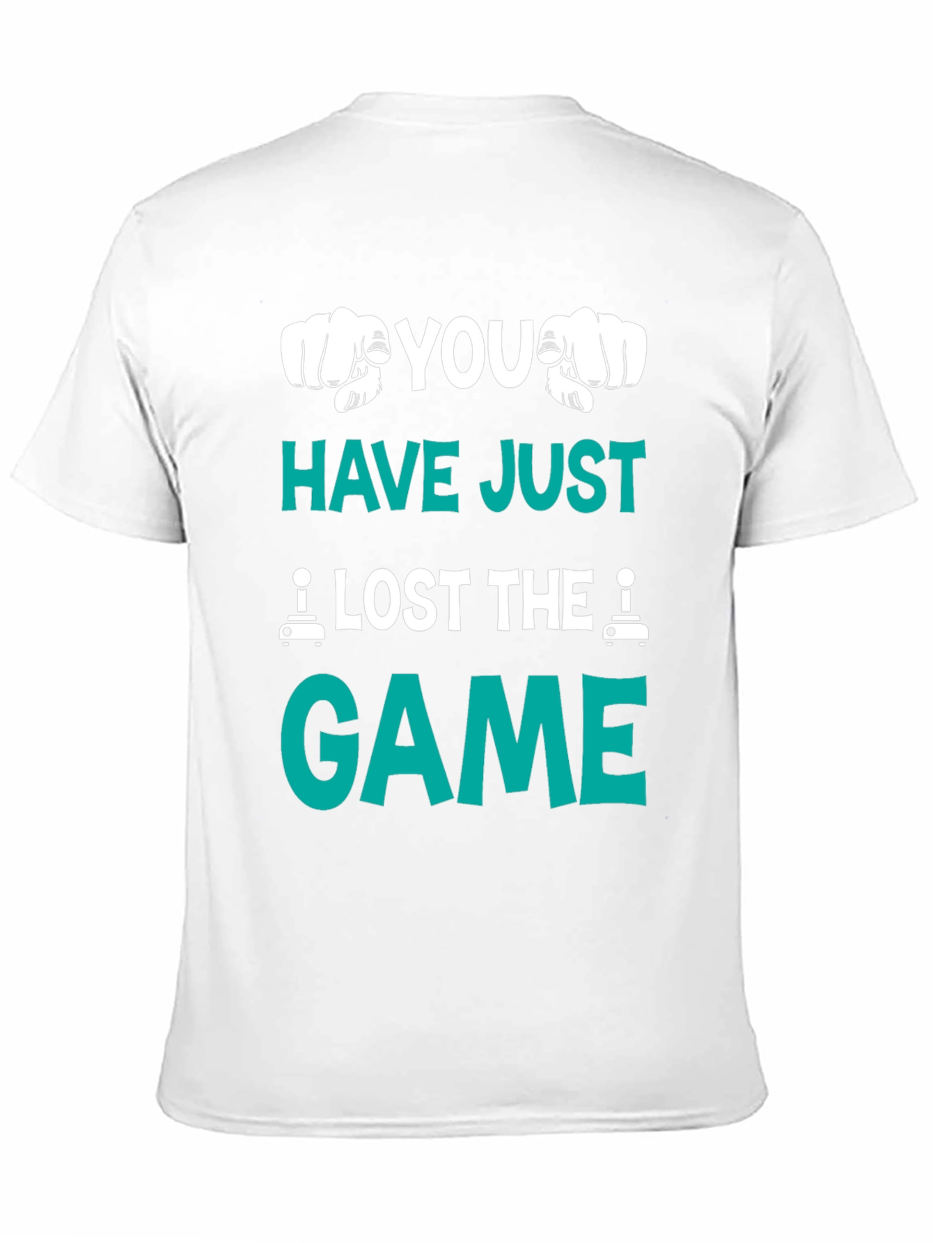 Black You Lost The Game Graphic Tee - Gamer Style view 11