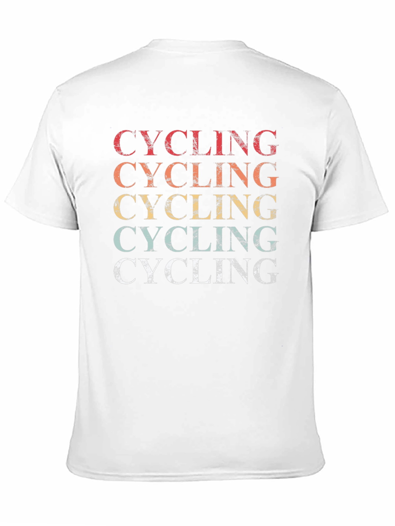 Black Retro Cycling Graphic Tee - Cool Biker Shirt view 11