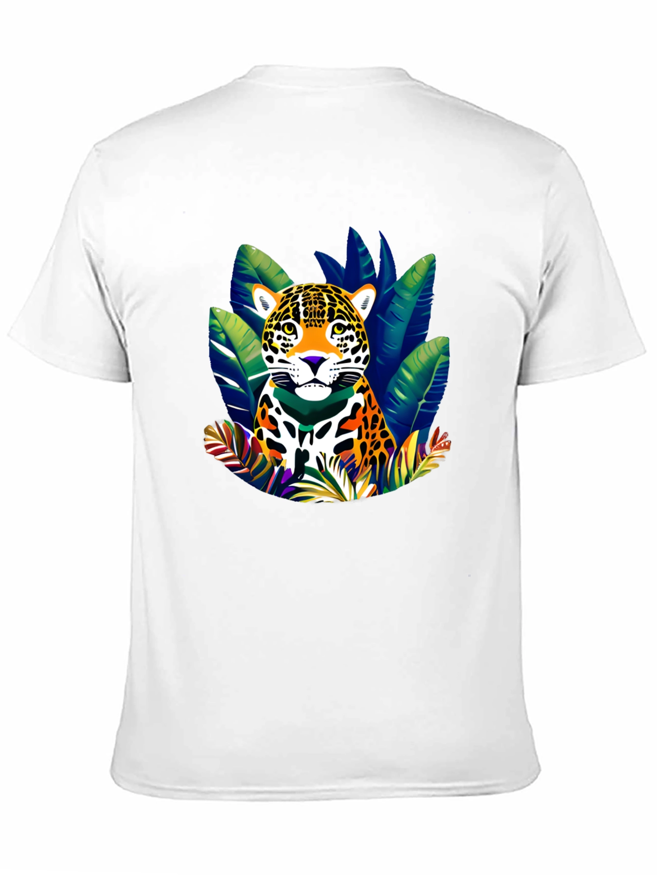 Black Jaguar Jungle Graphic T-Shirt - Bold Wildlife Design view 11
