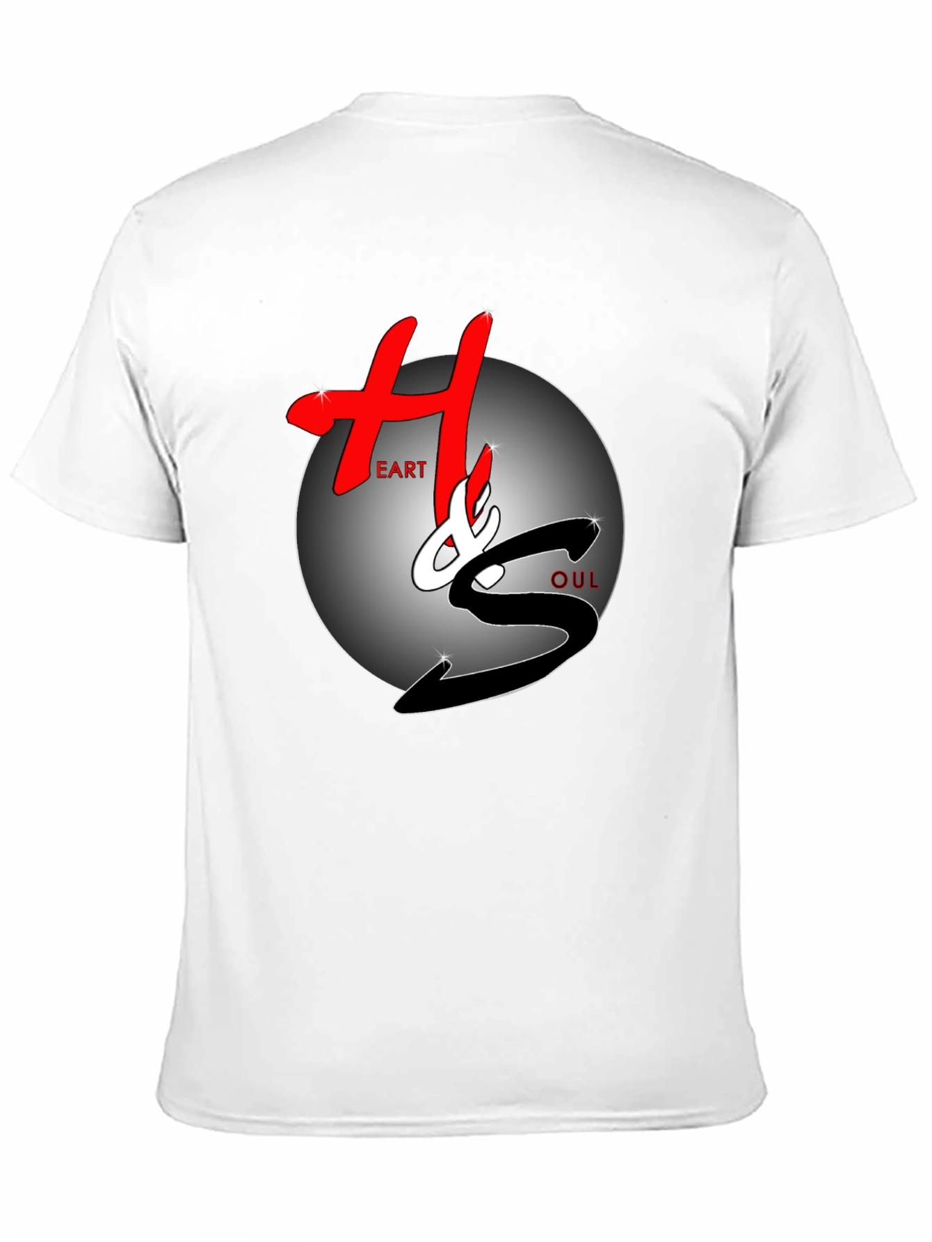 Black Heart & Soul Graphic Tee - Stylish Black T-Shirt view 11