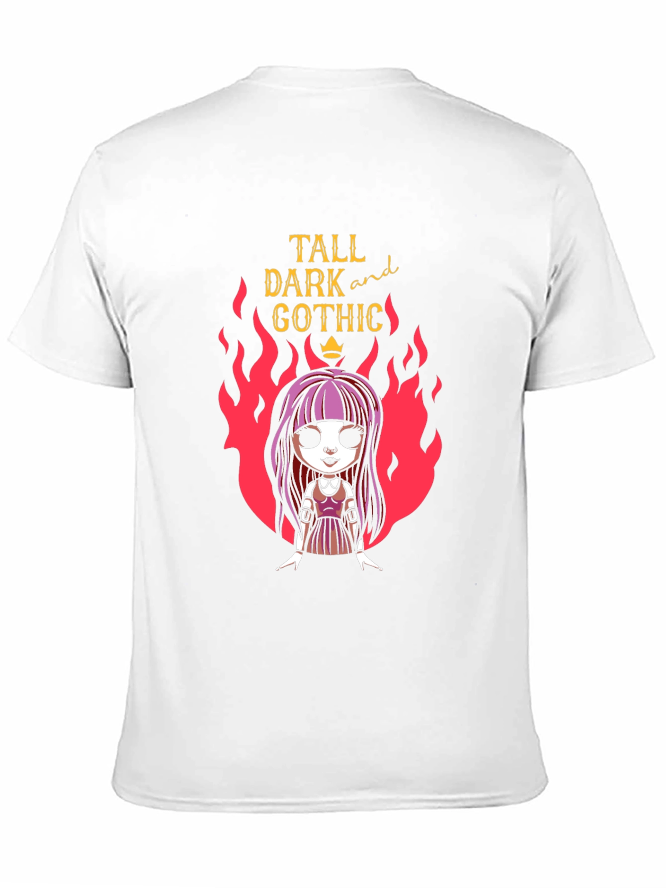 Black Tall, Dark & Gothic T-Shirt view 11