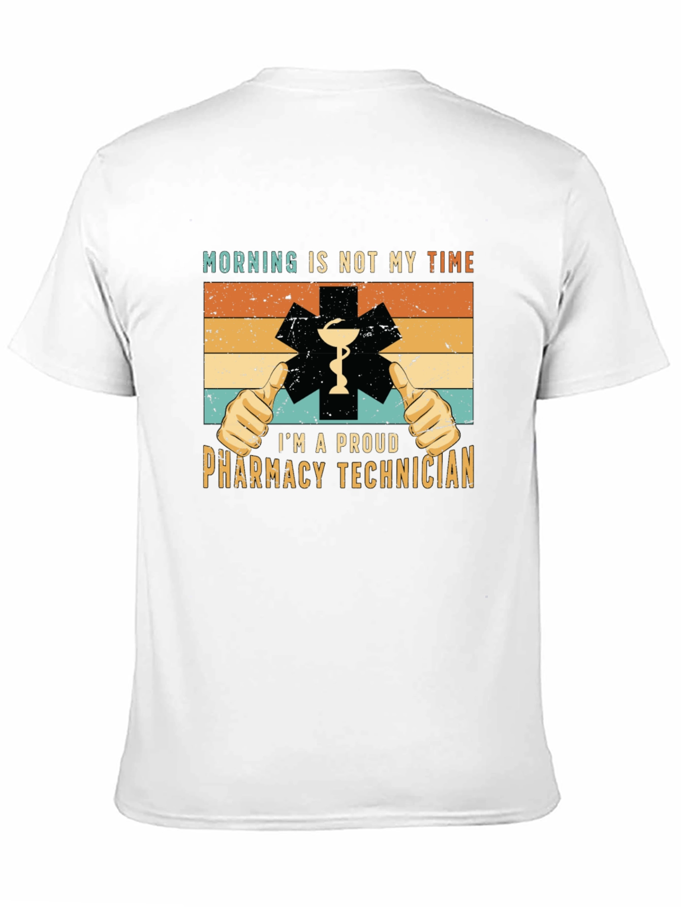 Black Proud Pharmacy Technician T-Shirt view 11