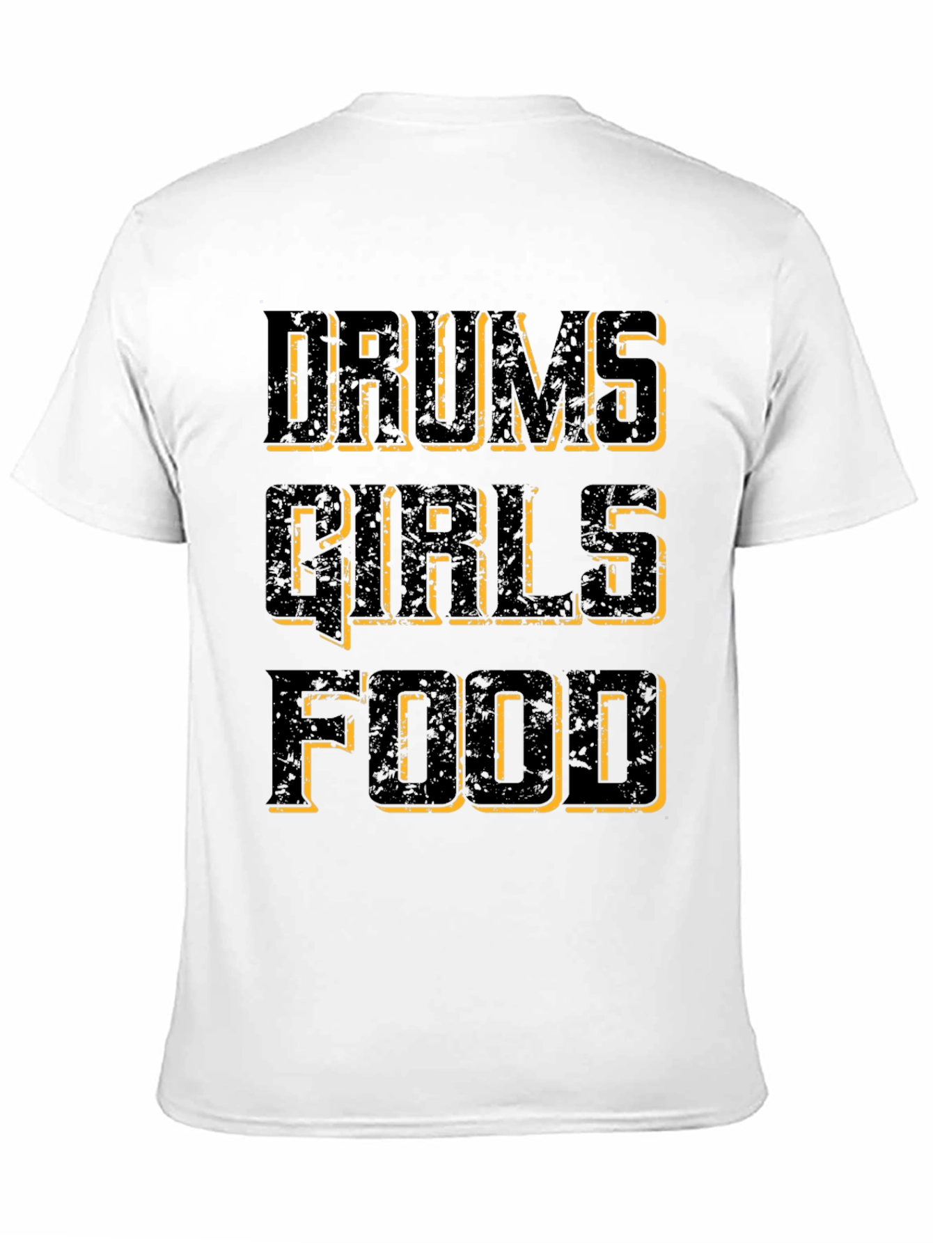 Black Drums Girls Food Graphic Tee view 11