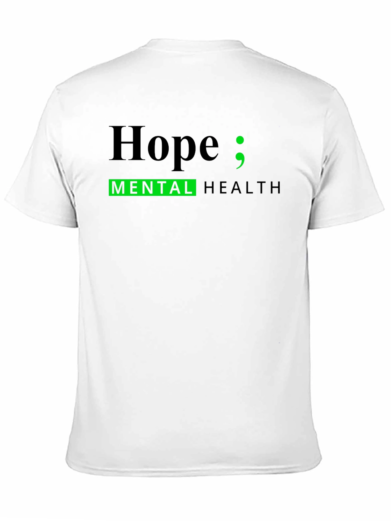 Black Hope; Mental Health Awareness T-Shirt view 11