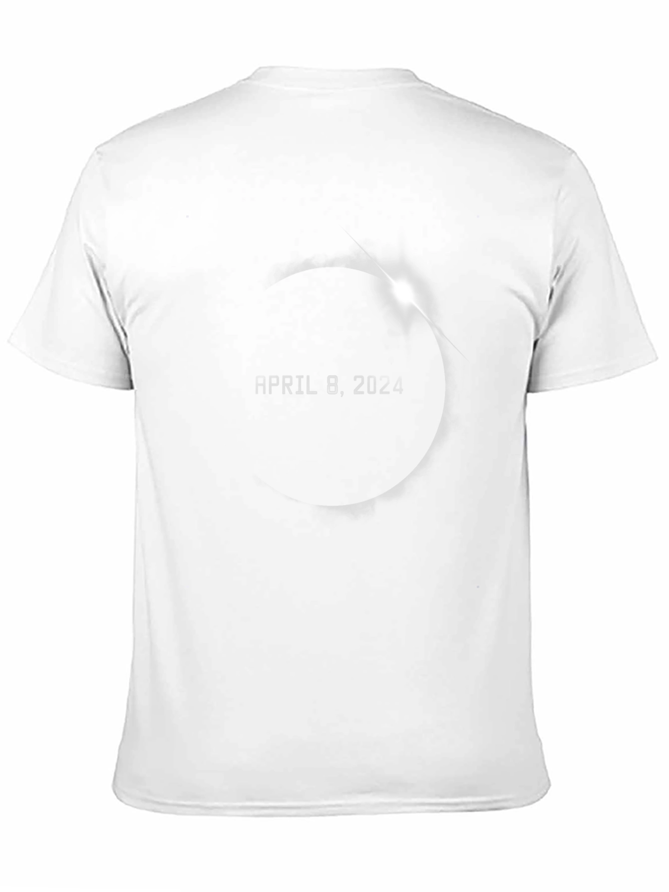 Black April 8, 2024 Eclipse T-Shirt - Commemorative Black Tee view 11