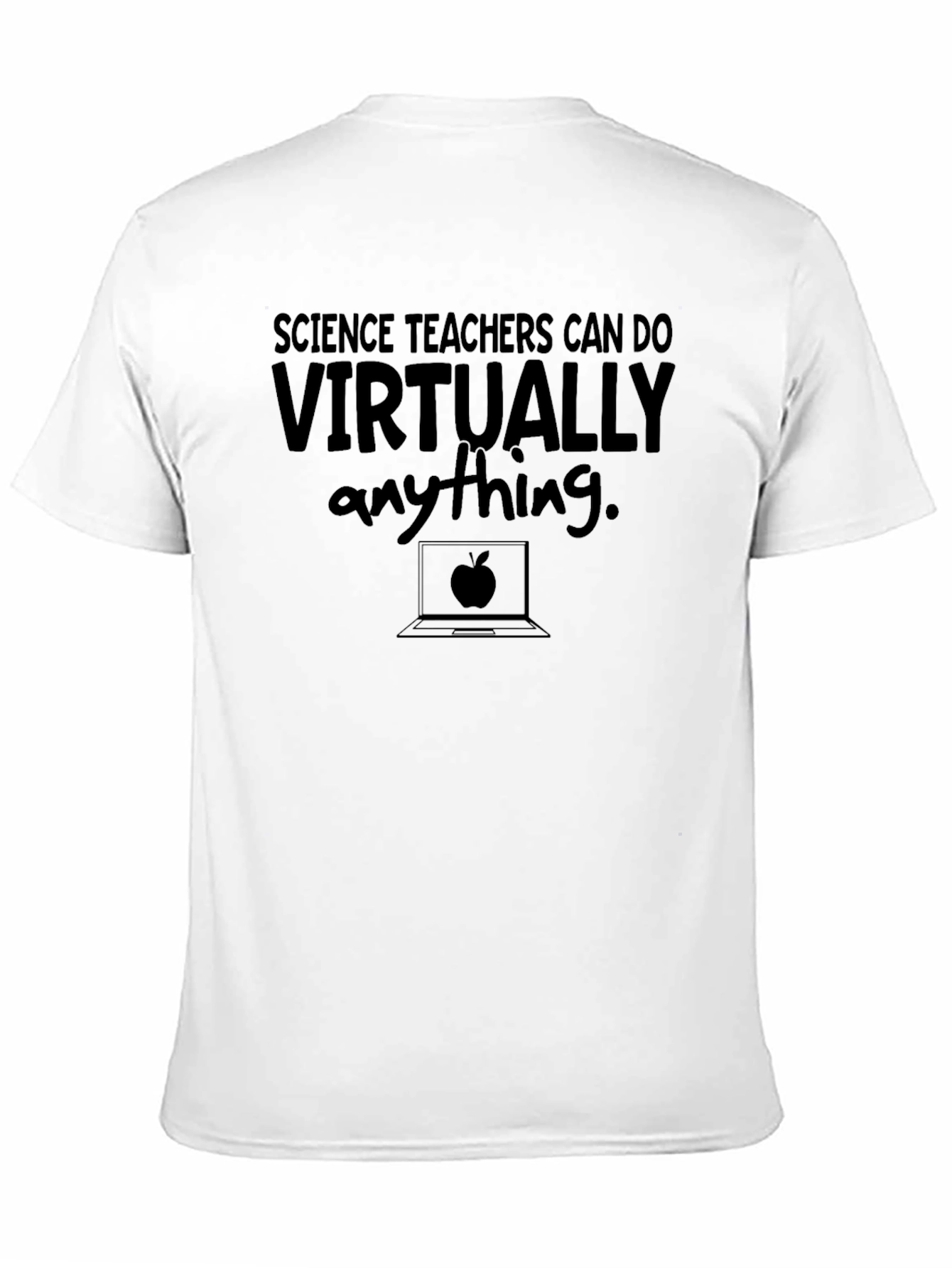 Black Science Teachers Can Do Virtually Anything Graphic Tee view 11