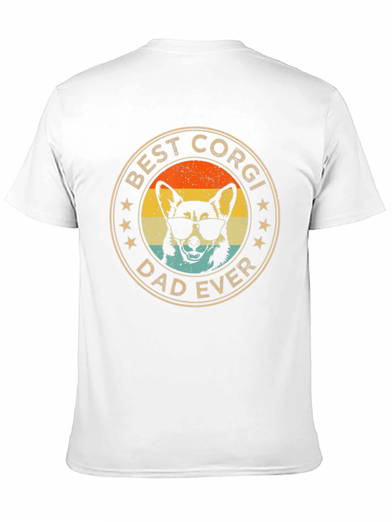Black Best Corgi Dad Ever T-Shirt - Unique Dog Lover Gift view 11