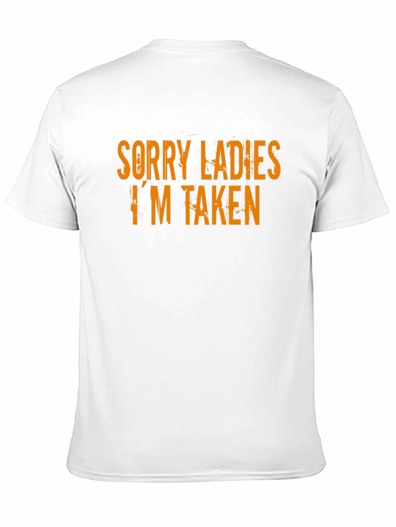 Black Sorry Ladies I'm Taken T-Shirt view 11