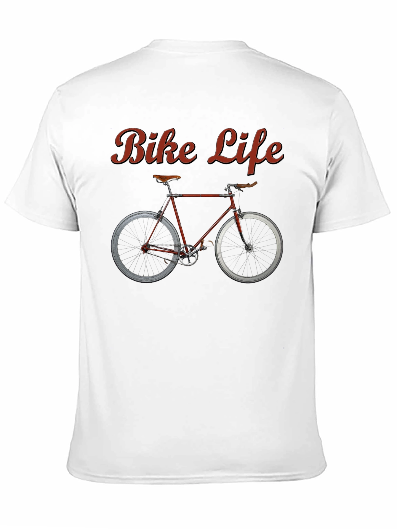 Black Bike Life Graphic Tee - Black view 11