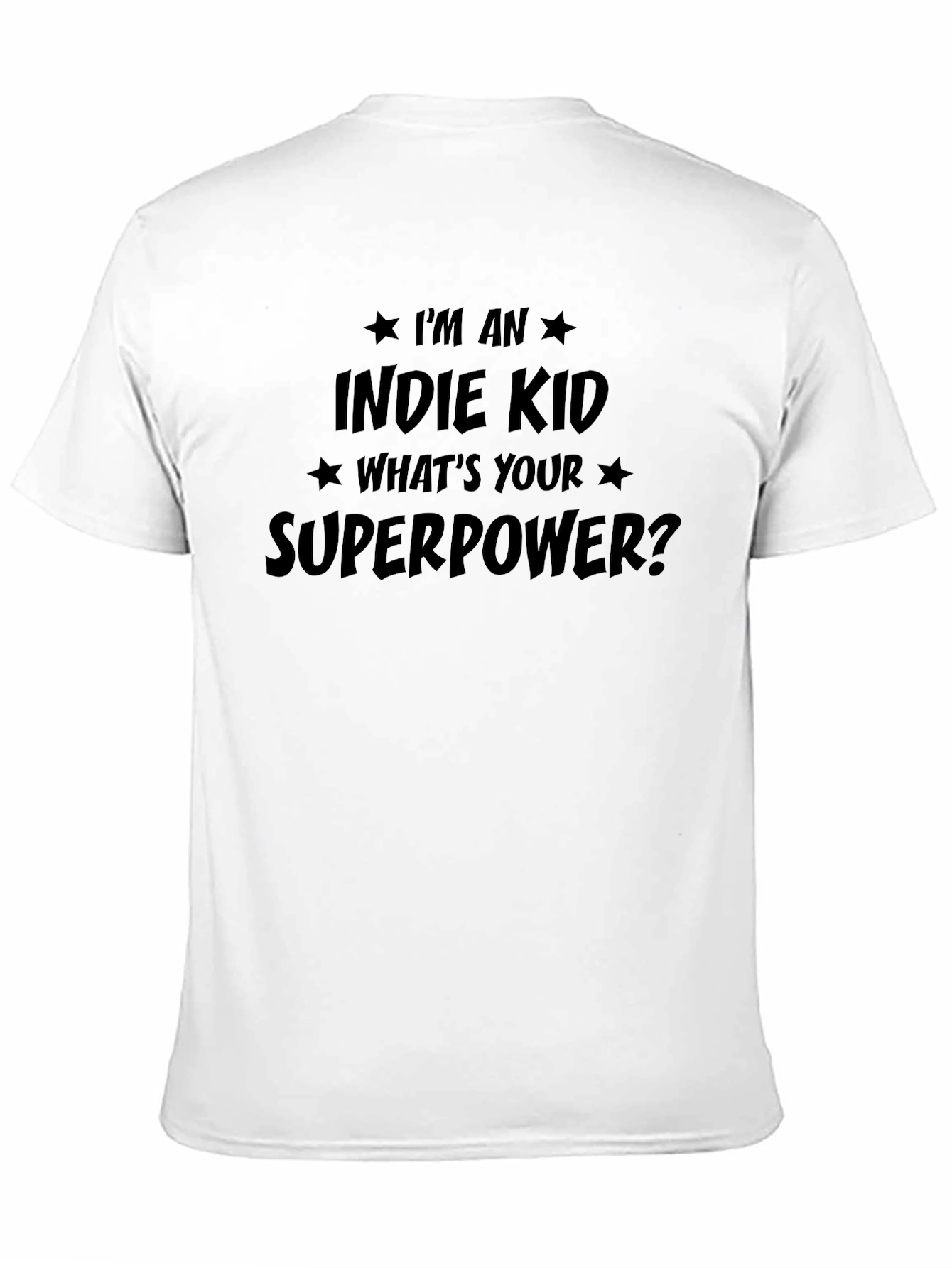 Black Indie Kid Superpower Graphic Tee view 11