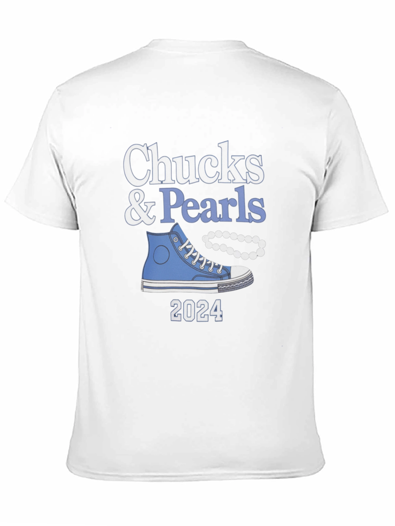 Black Chucks & Pearls 2024 T-Shirt view 11