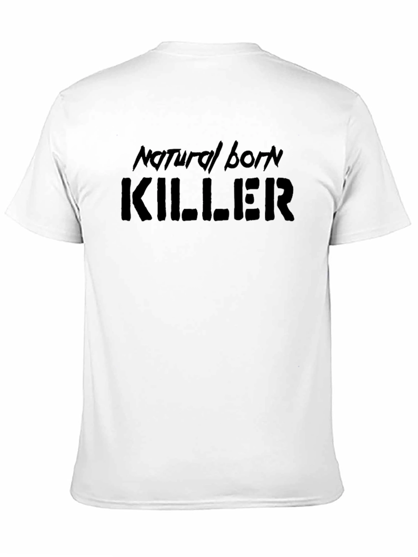 Black Natural Born Killer Graphic Tee - Black view 11
