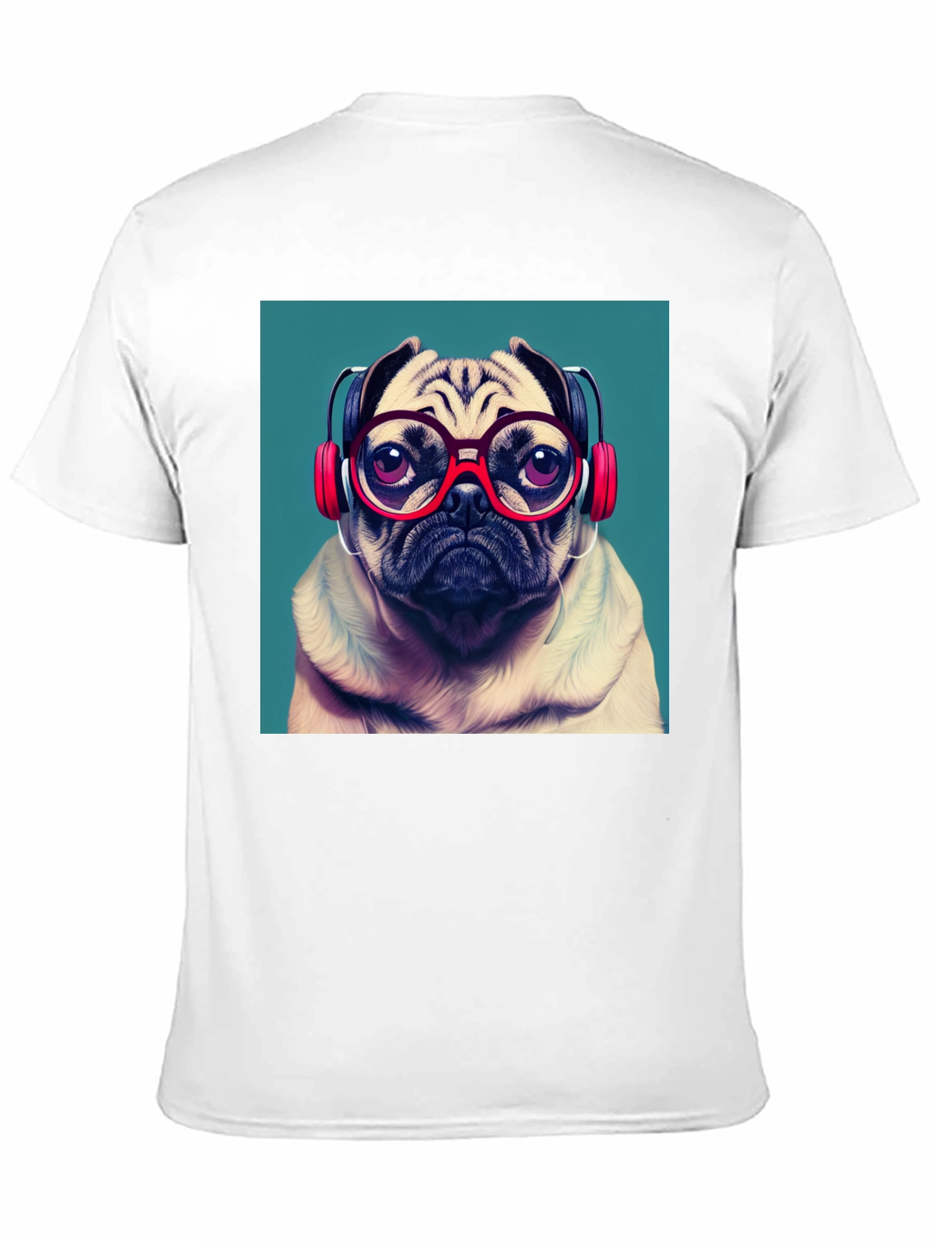 Black Pug DJ Graphic Tee - Stylish Comfort view 11