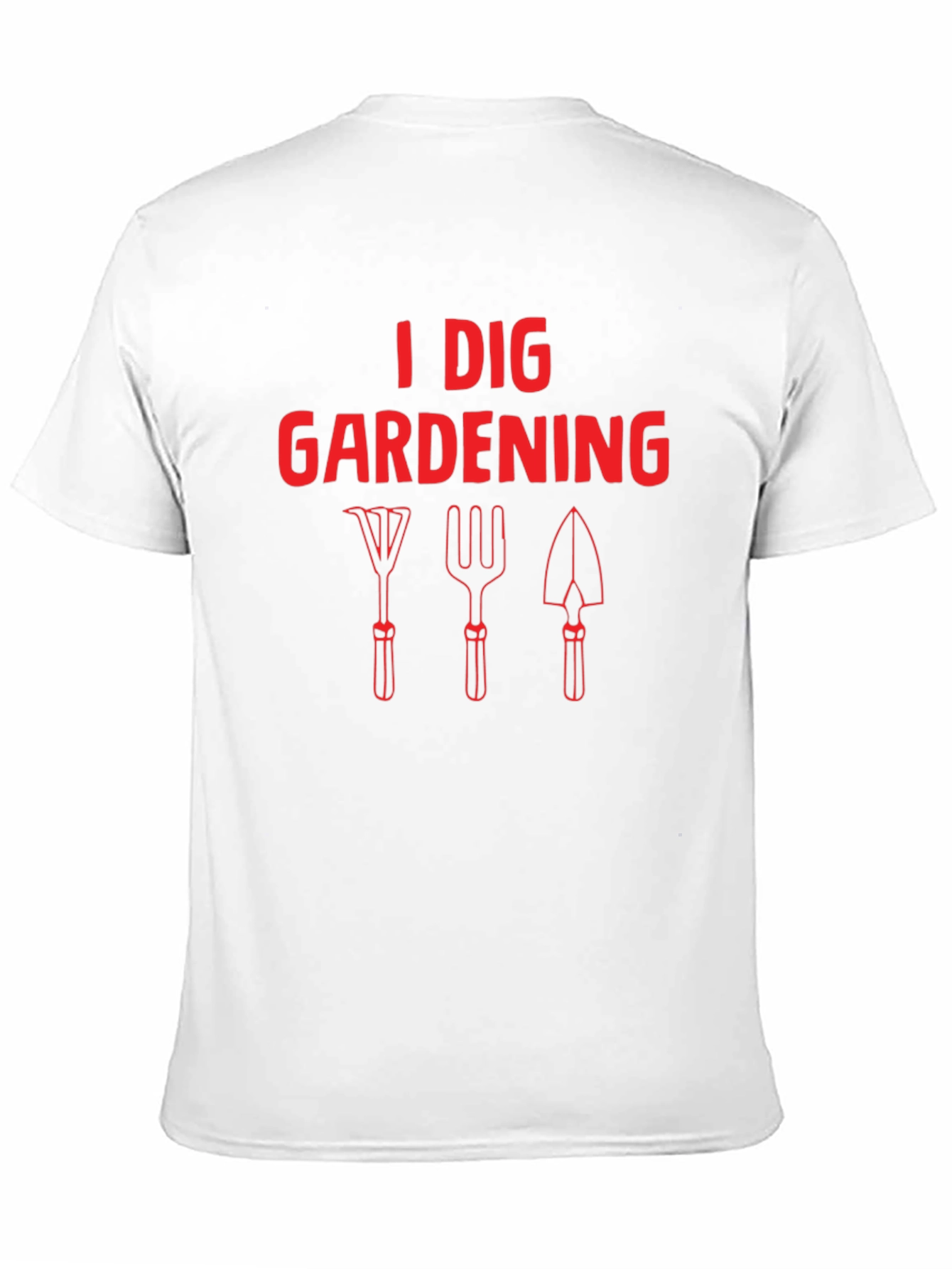 Black I Dig Gardening Graphic T-Shirt view 11