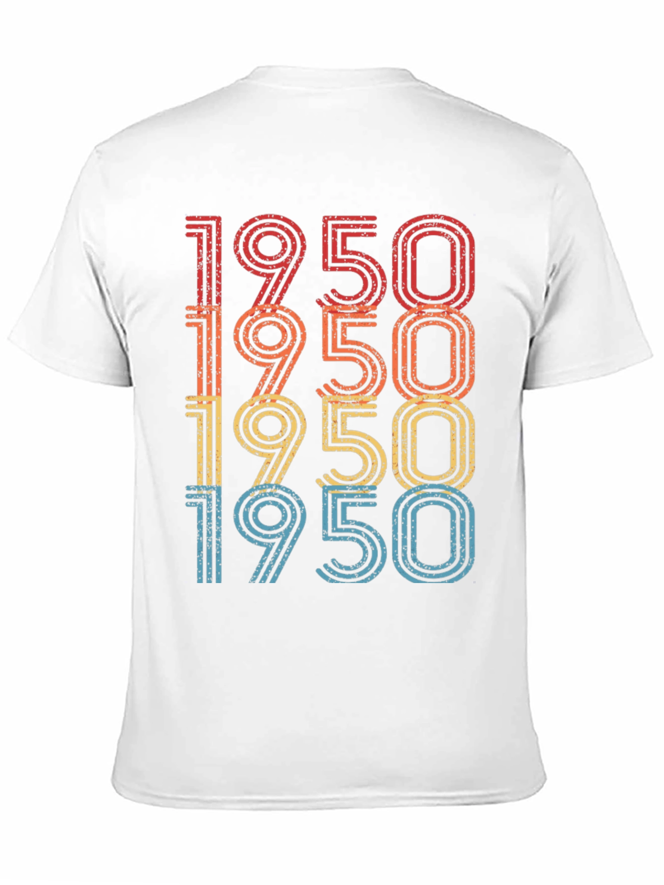 Black Vintage 1950 T-Shirt - Retro Style view 11