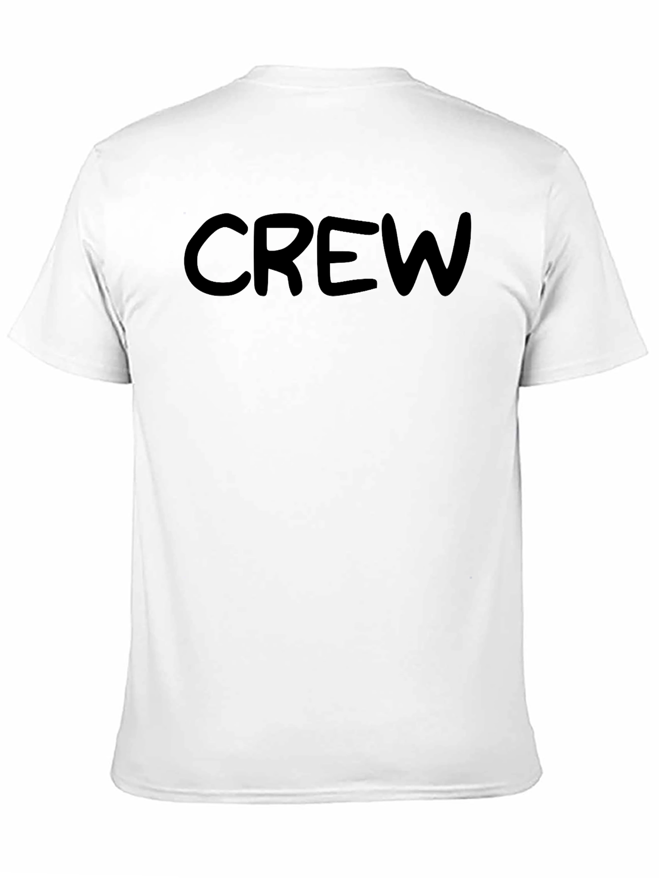 Black Crew Neck Black T-Shirt view 11