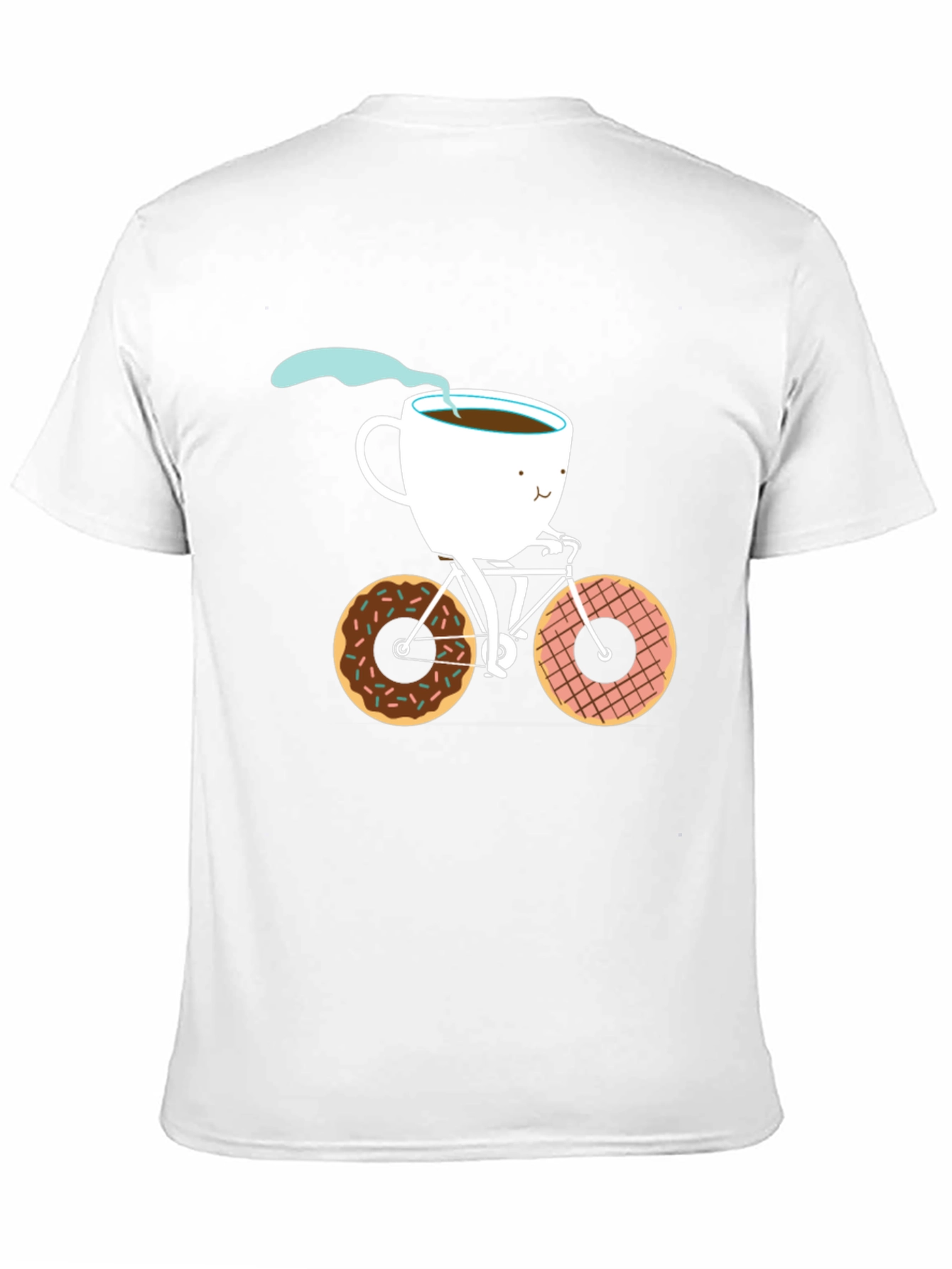 Black Coffee & Donuts Cycle T-Shirt view 11