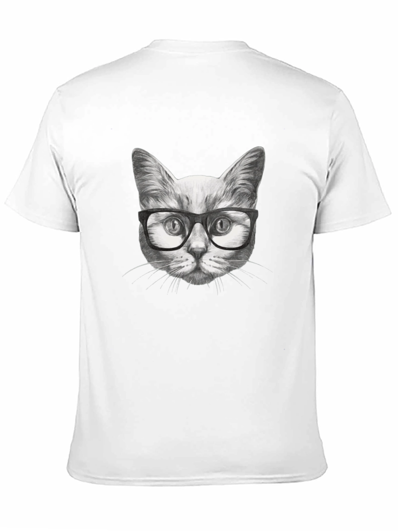 Black Cool Cat T-Shirt - Stylish Graphic Tee view 11