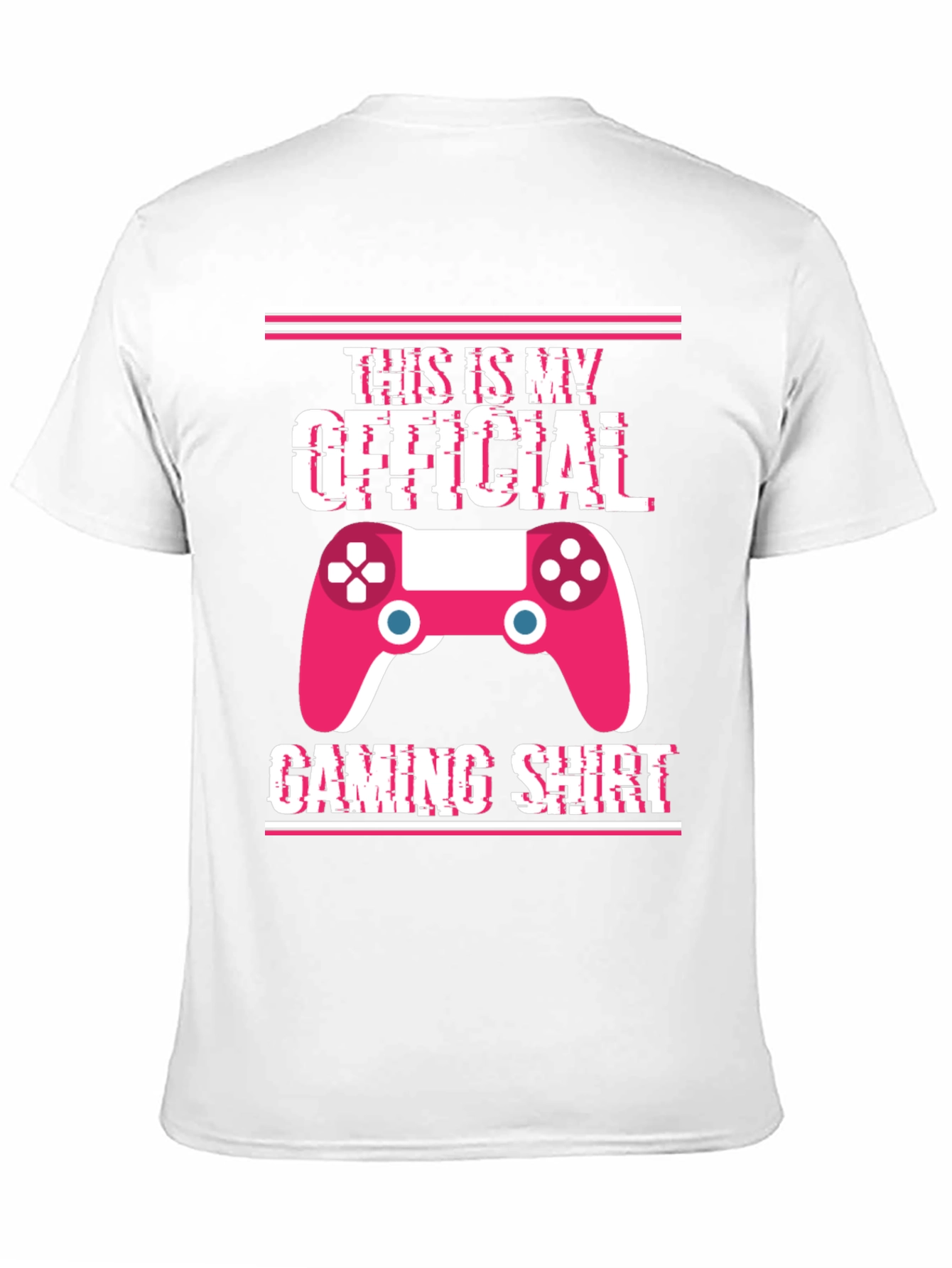 Black Official Gaming Shirt - Gamer T-Shirt view 11