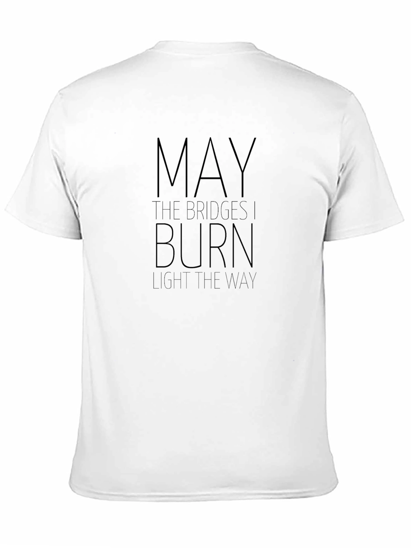 Black May The Bridges I Burn T-Shirt view 11