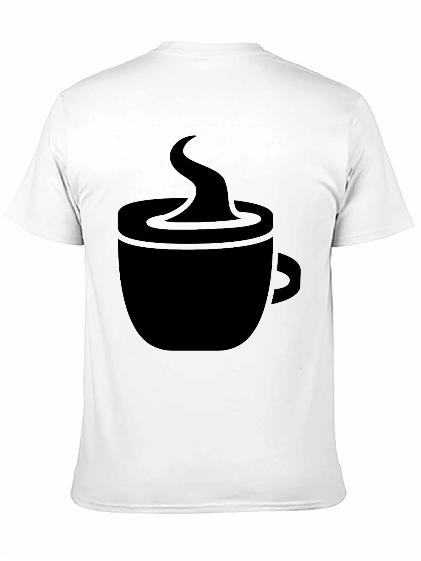 Black Coffee Cup Graphic Tee - Black view 11