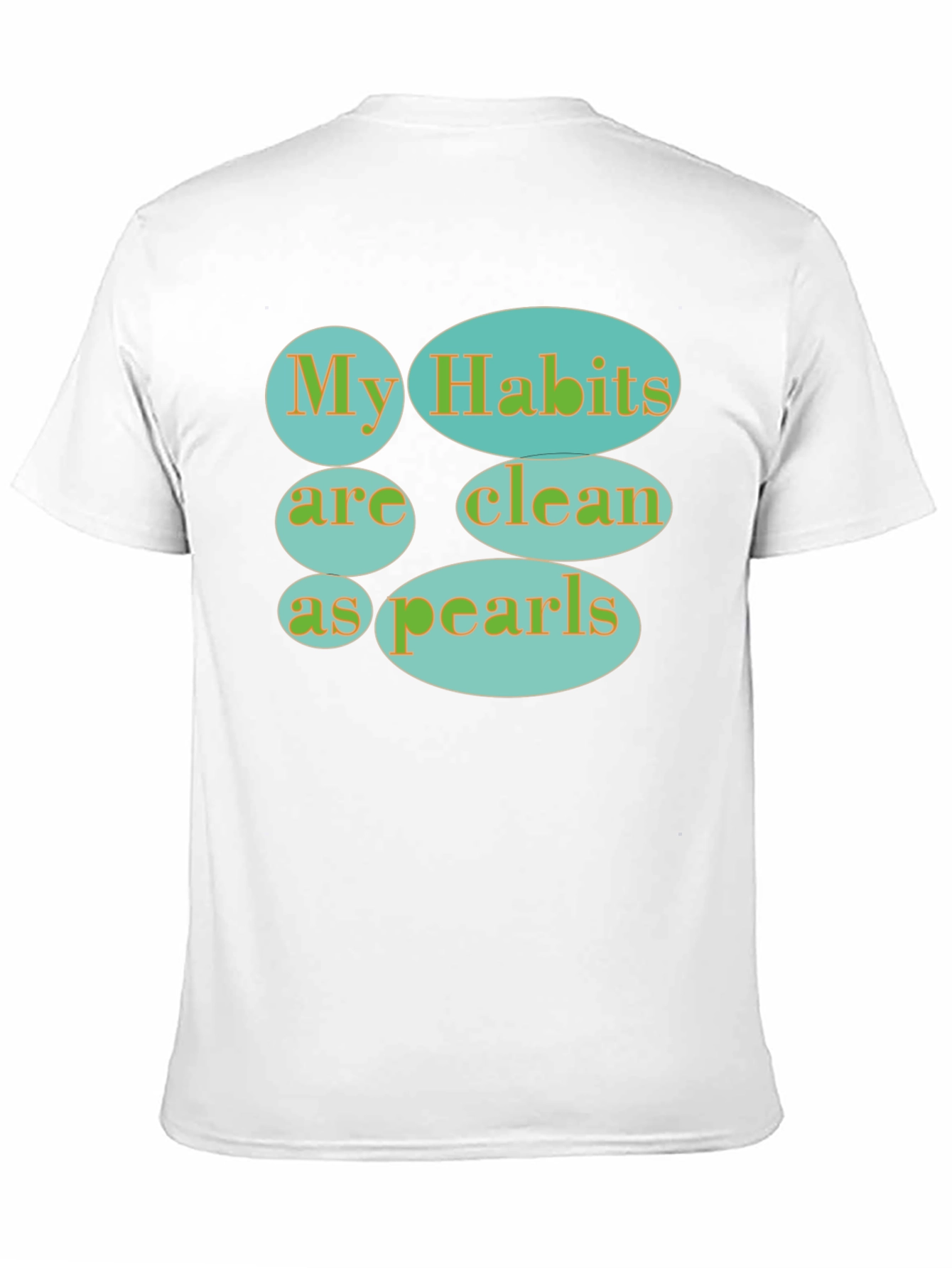 Black Habits Clean as Pearls Graphic Tee - Black view 11