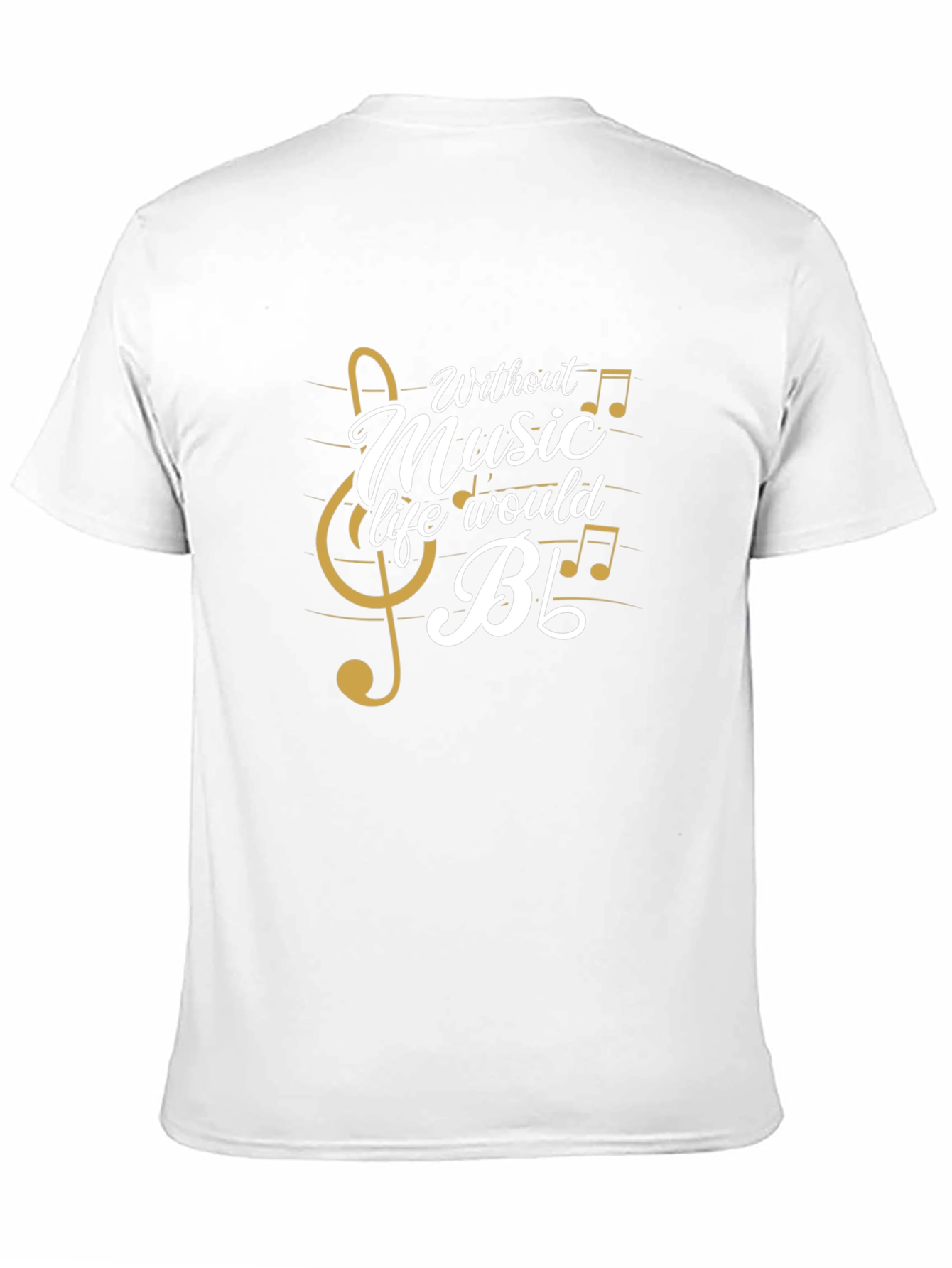 Black Music Lover Graphic Tee - Life Without Music view 11