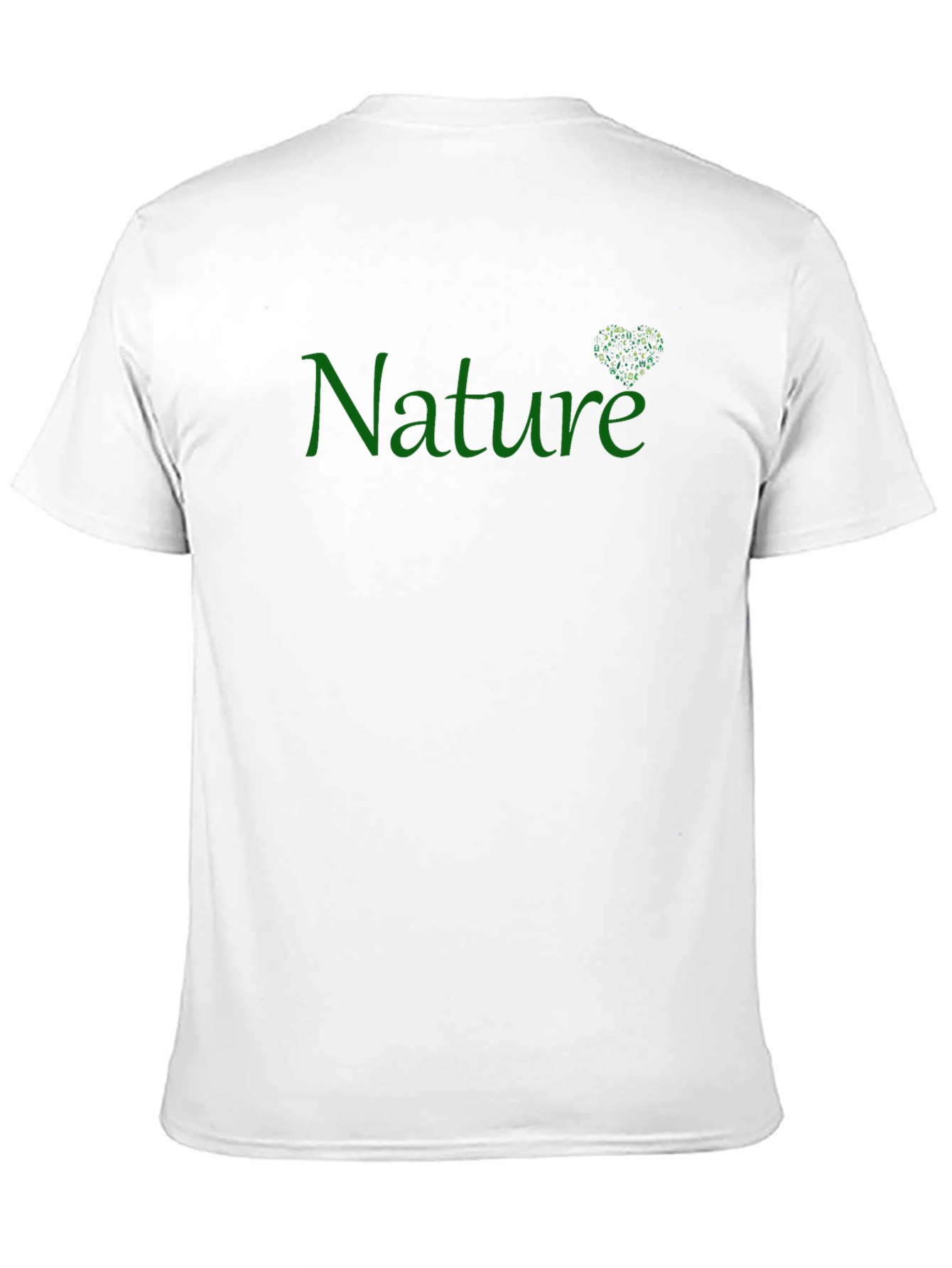 Black Nature Graphic Black T-Shirt view 11