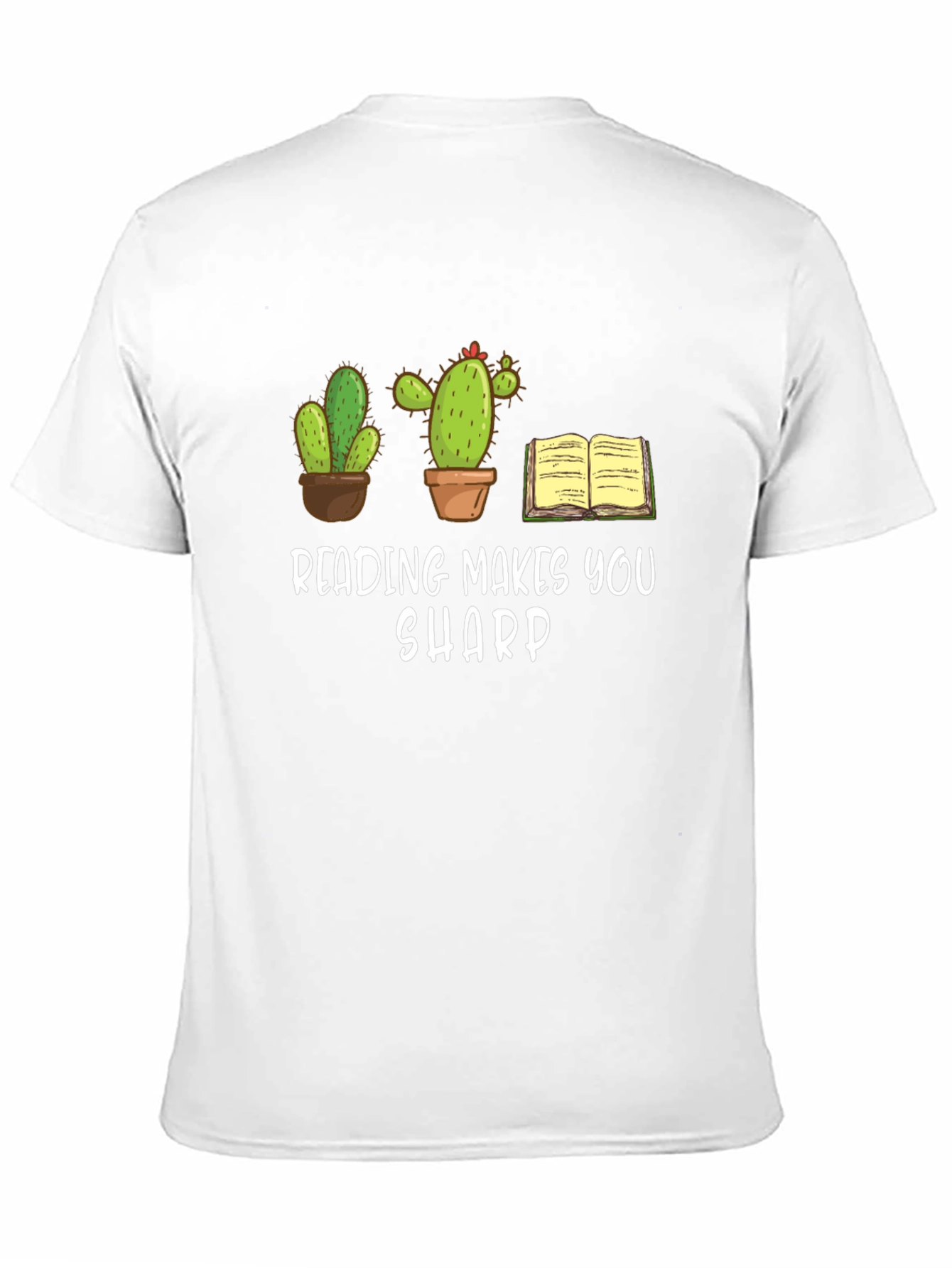 Black Reading Makes You Sharp Graphic Tee view 11