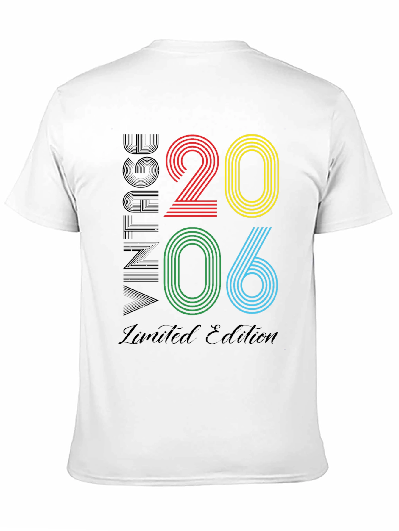 Black Vintage 2006 Limited Edition Graphic T-Shirt view 11