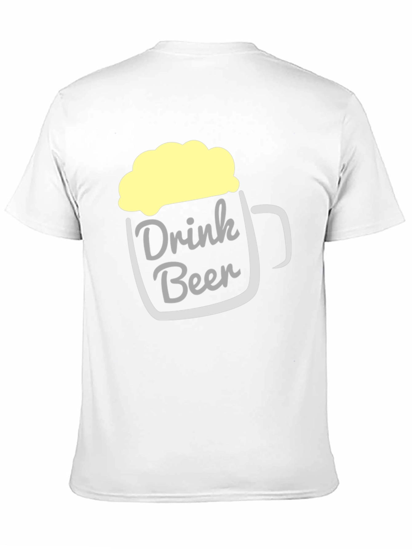 Black Drink Beer T-Shirt - Funny Beer Mug Design view 11