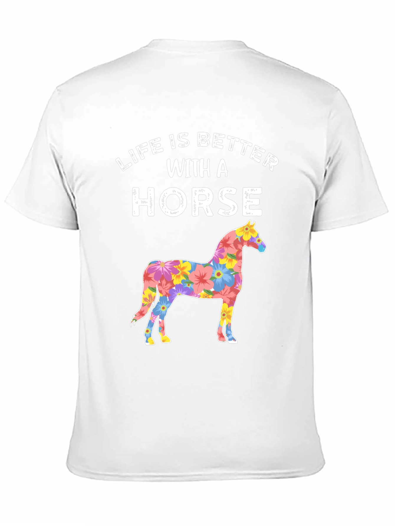 Black Life Is Better With A Horse T-Shirt view 11