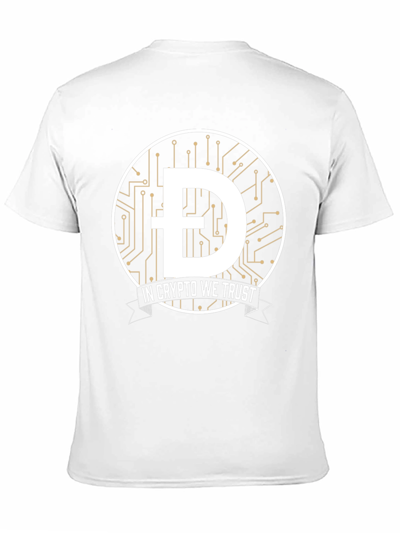 Black In Crypto We Trust Black T-Shirt view 11