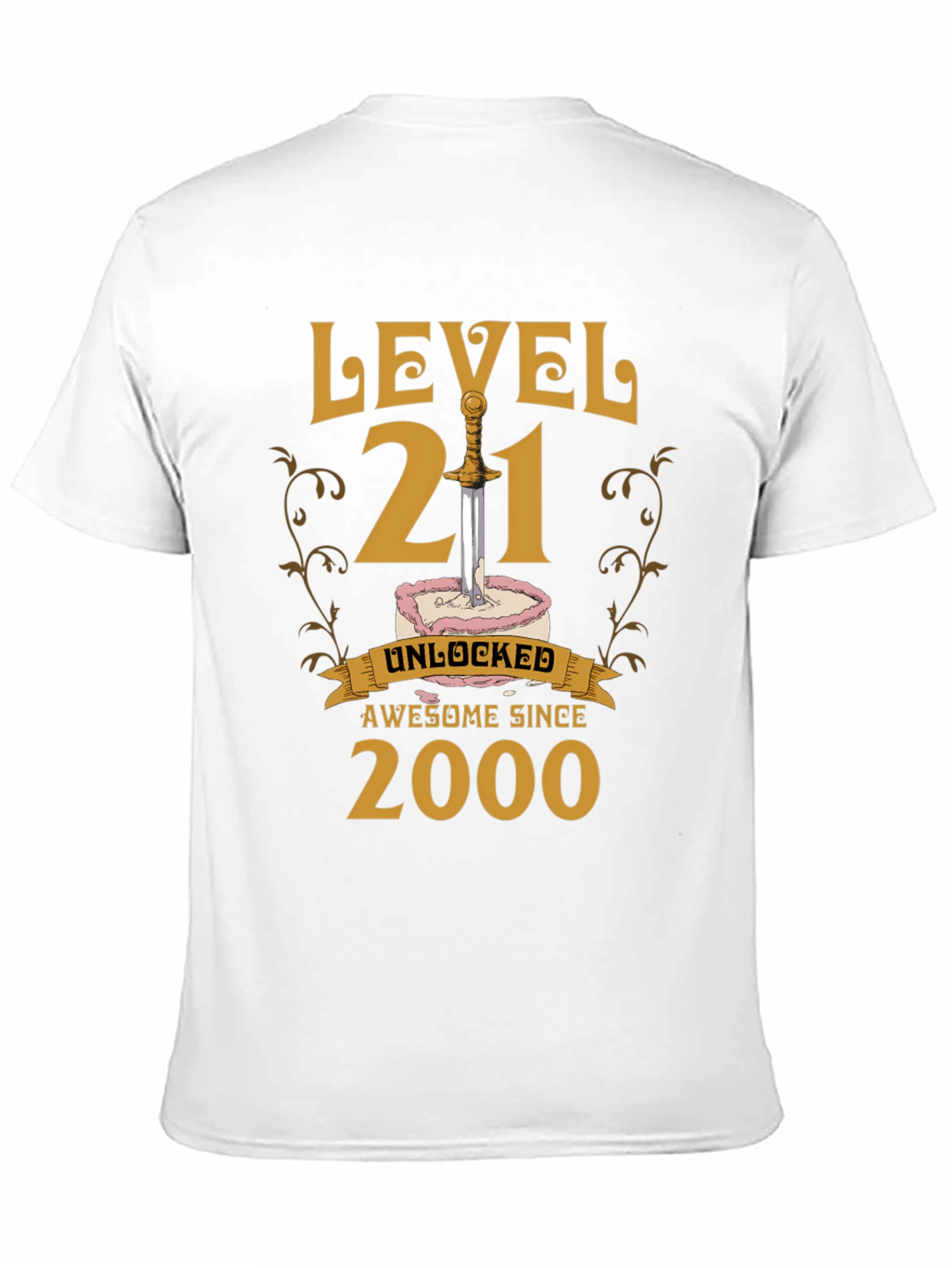 Black Level 21 Unlocked T-Shirt - Awesome Since 2000 view 11