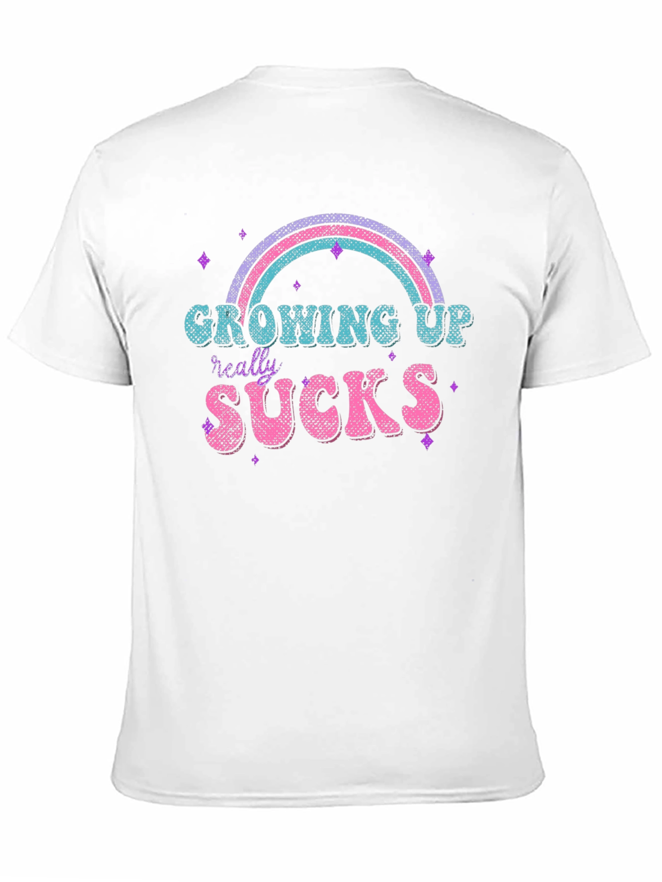 Growing Up Really Sucks Graphic Tee - 11