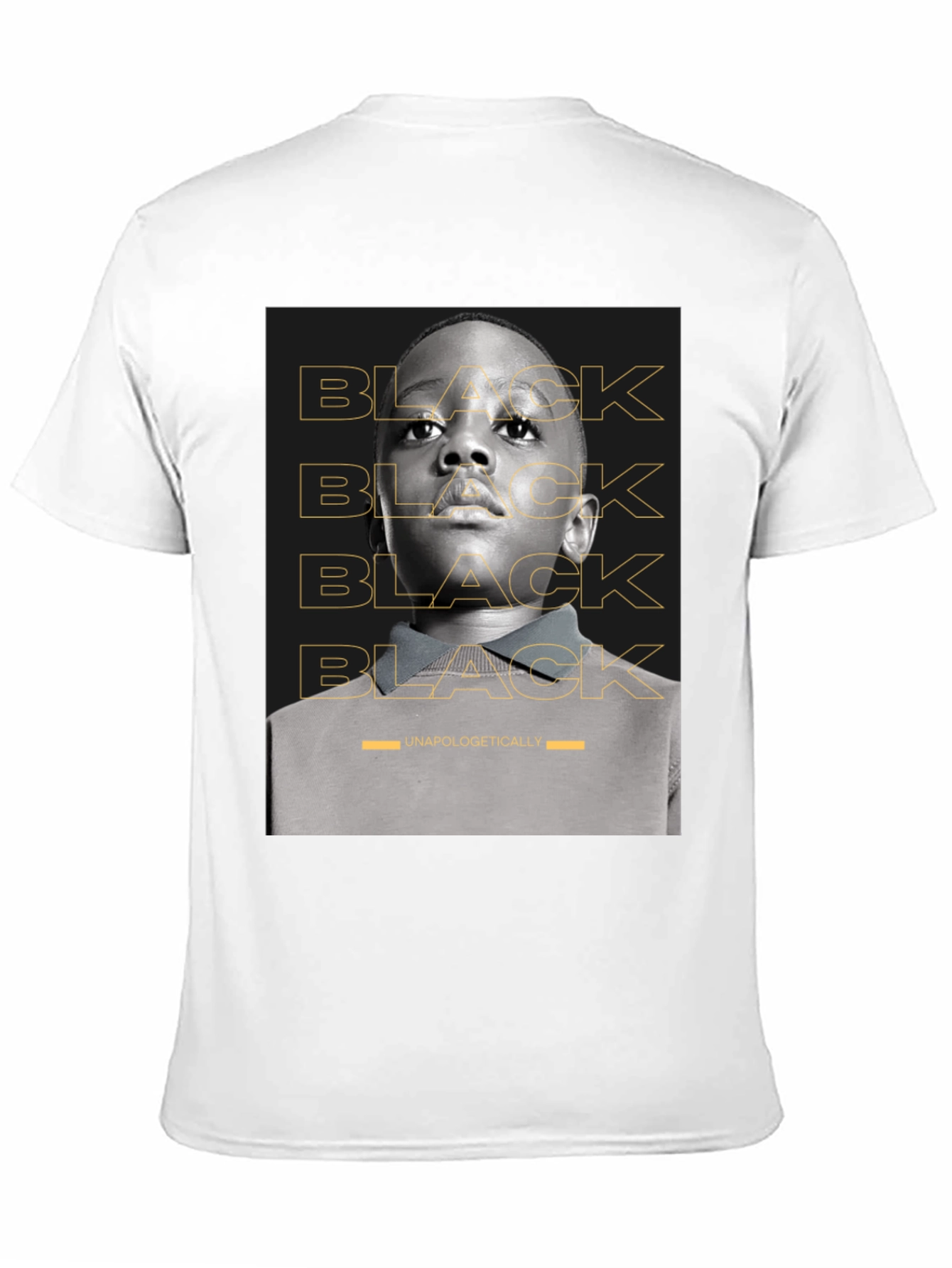 Black Black Unapologetically T-Shirt view 11