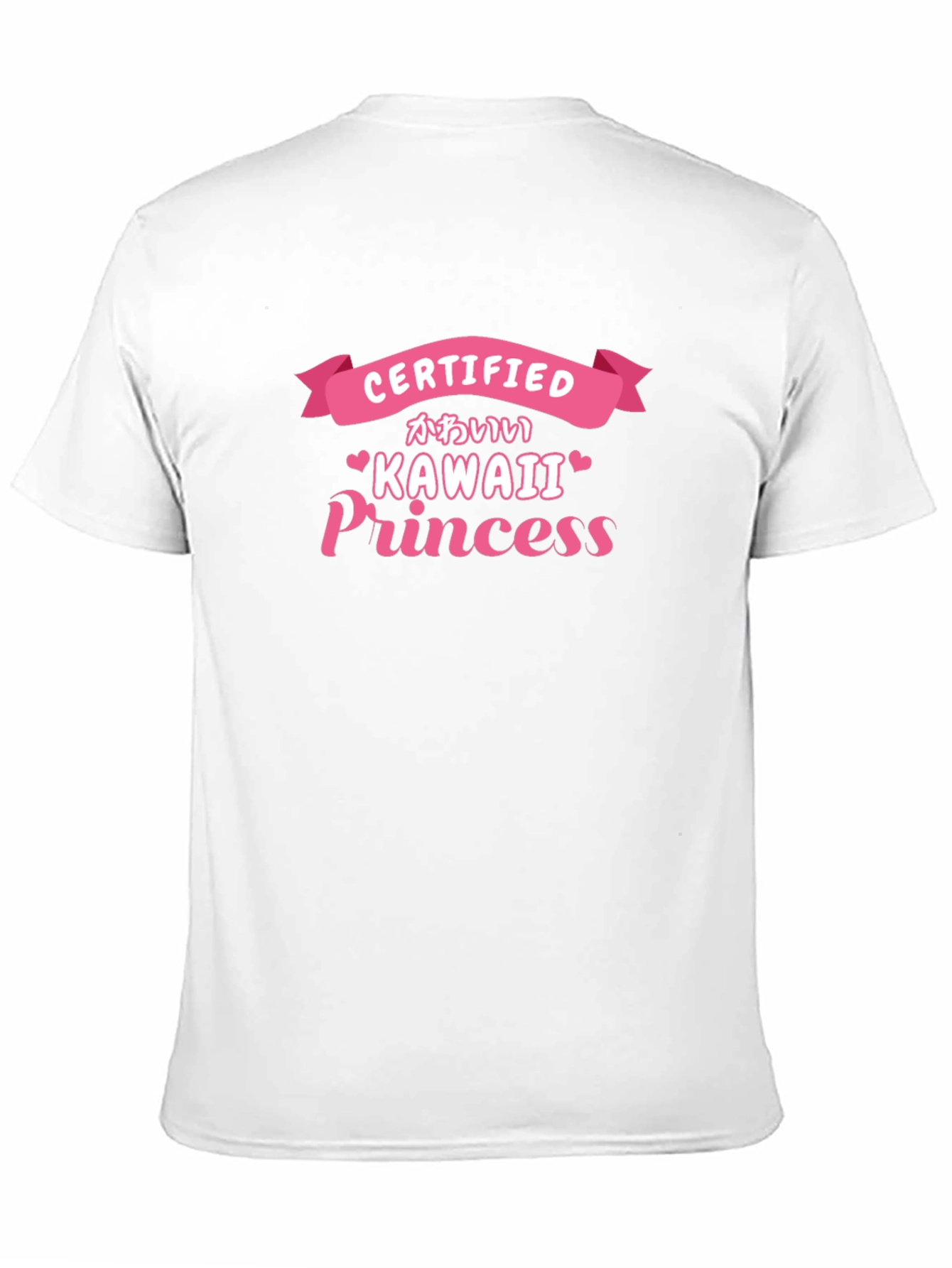 Black Kawaii Princess Certified T-Shirt Cute Aesthetic view 11