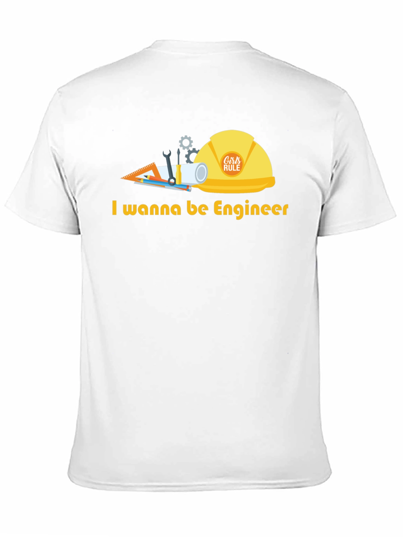 Black Engineer in Training Graphic T-Shirt view 11