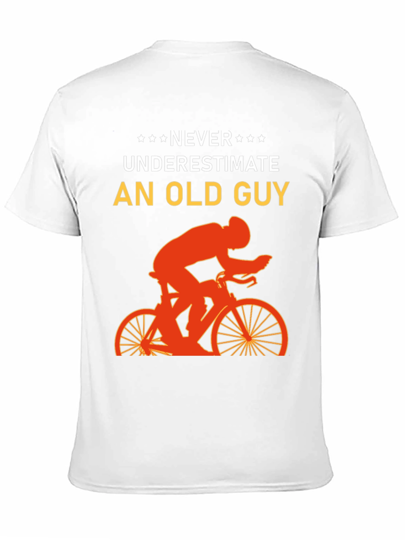 Black Never Underestimate An Old Guy T-Shirt view 11
