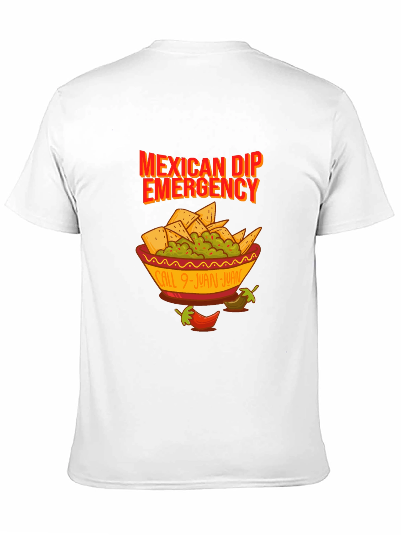 Black Mexican Dip Emergency T-Shirt view 11