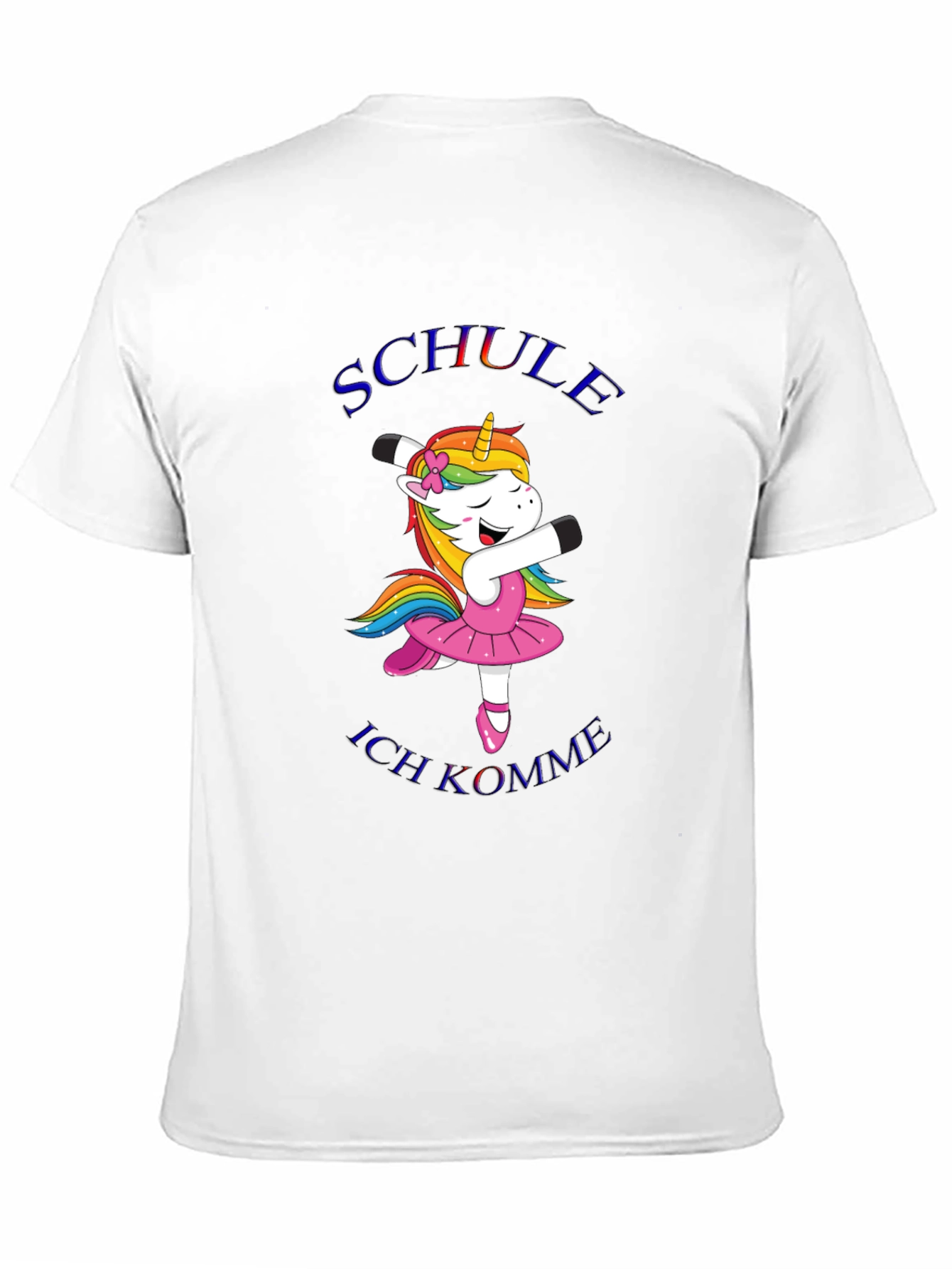 Black Unicorn Dab T-Shirt - School Ready view 11