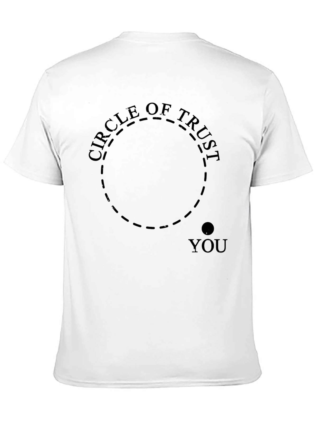 Black Circle of Trust Graphic T-Shirt view 11