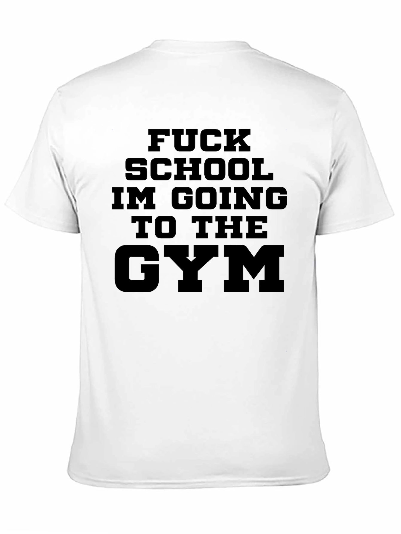 Black Gym-Bound Graphic Tee view 11