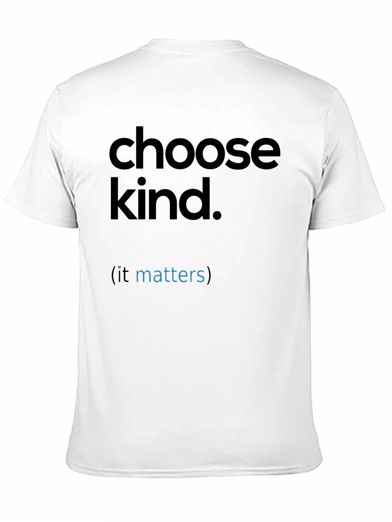Black Choose Kind T-Shirt - Inspirational Graphic Tee view 11