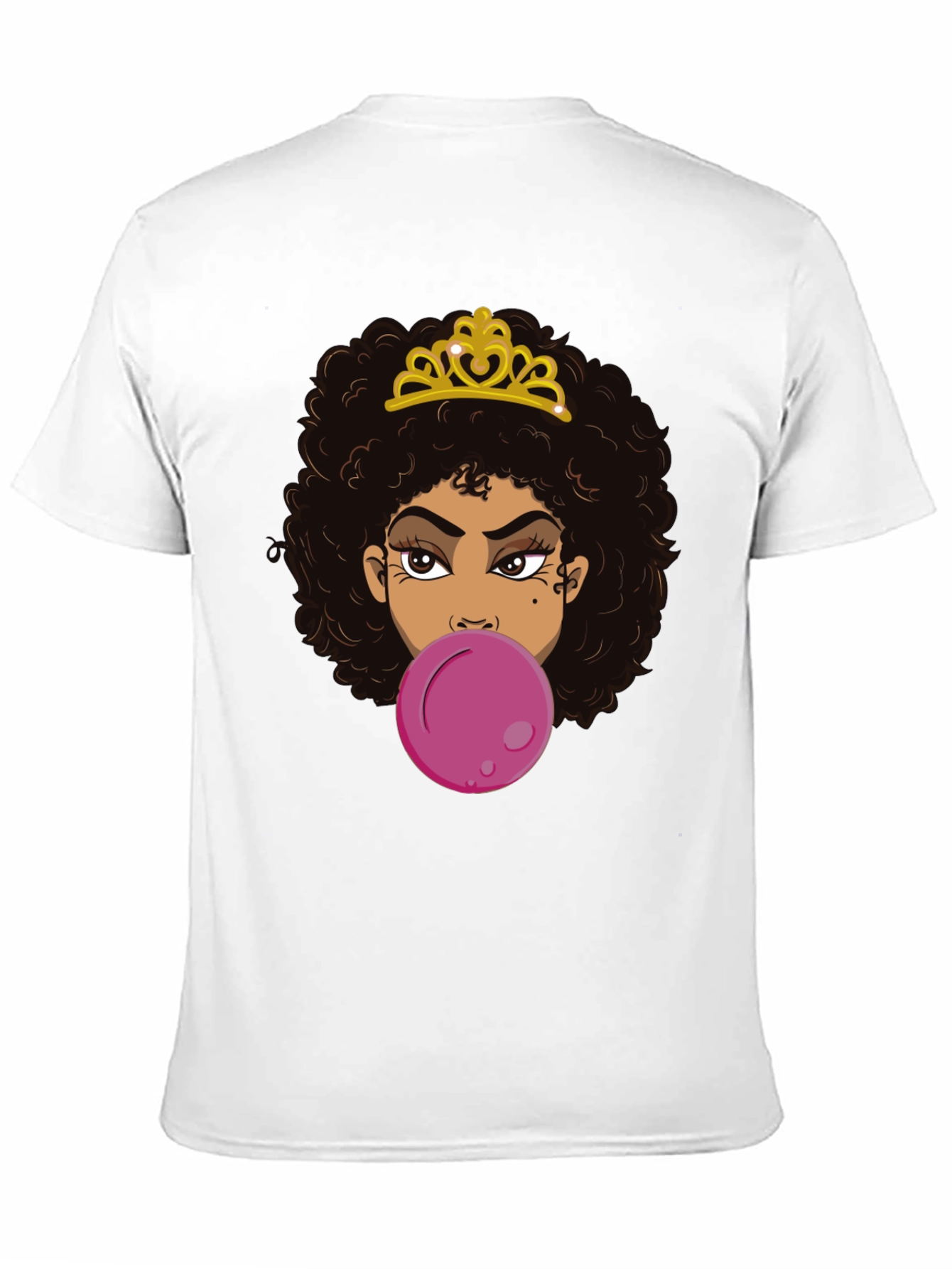 Black Queen Bubble Gum T-Shirt - Black view 11