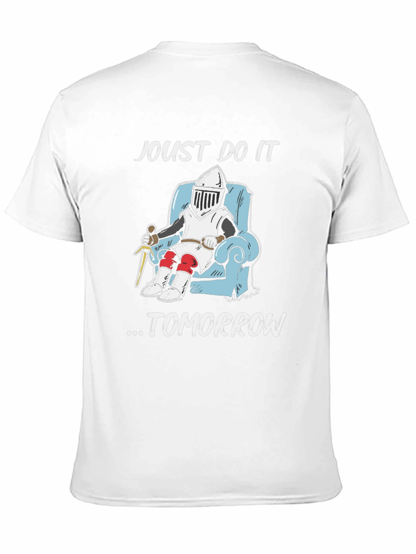 Black Joust Do It Tomorrow T-Shirt view 11